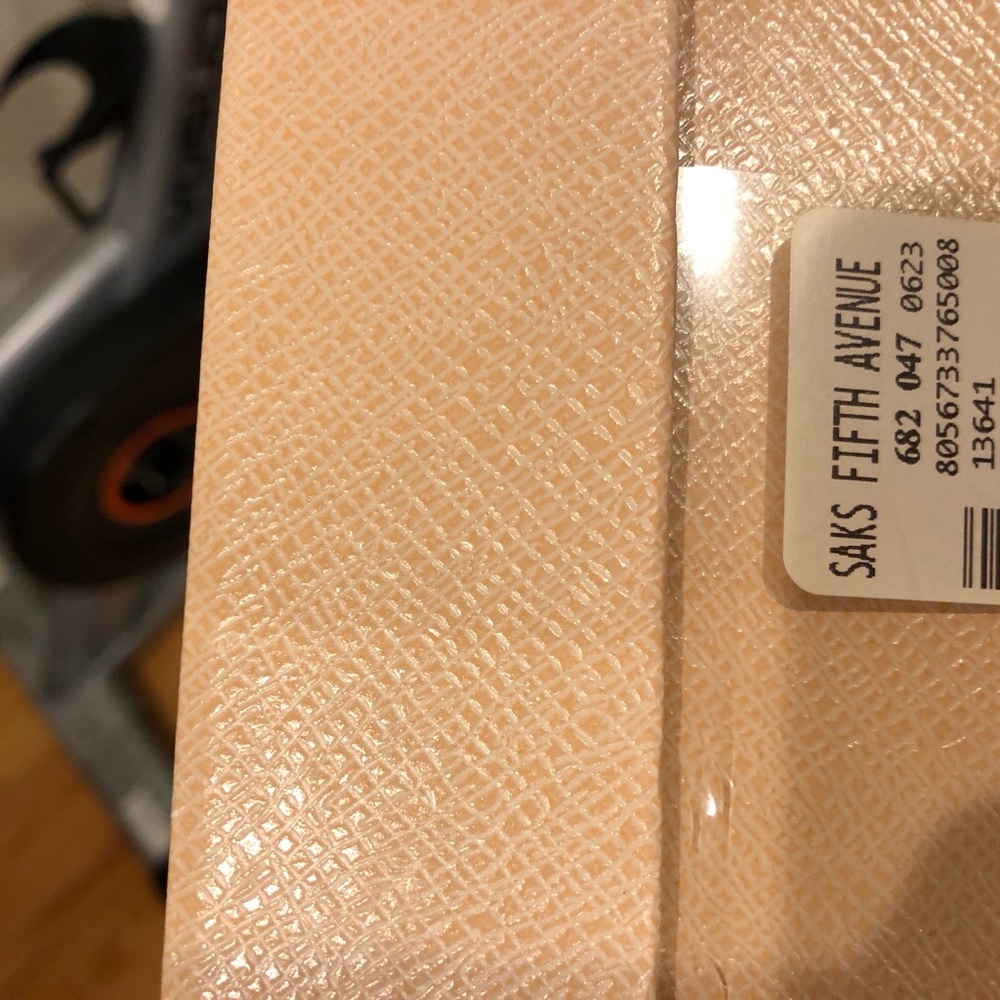 Prada Spazzolato studded Platform sandal box included box ripped. On one side - Picture 12 of 15